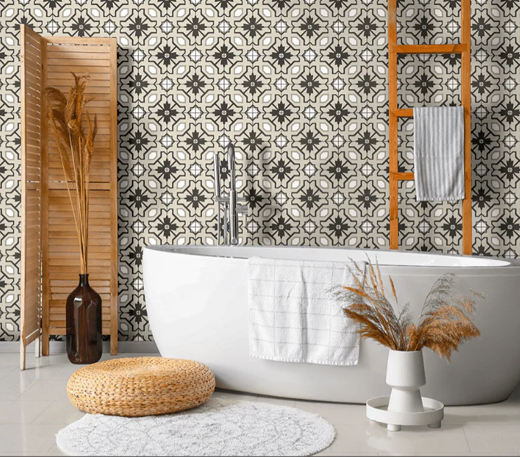 MSI Aria Ice porcelain floor tile 12x24